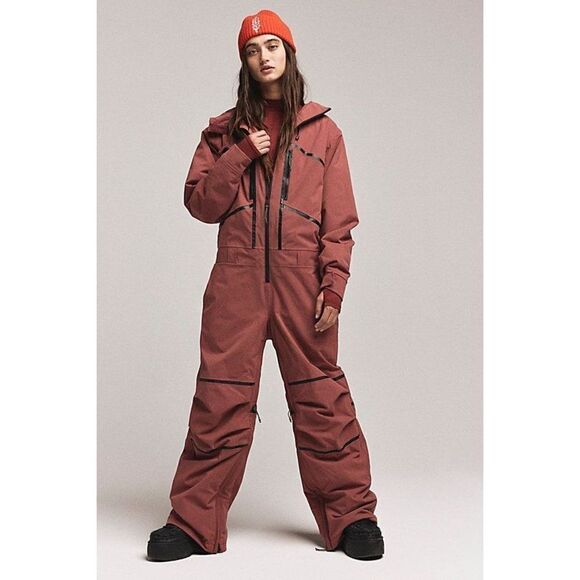 New Free People x FP Movement Inside Edge One-Piece snow suit  Size L - Picture 1 of 7